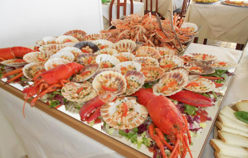 hotel riccione menù di pesce